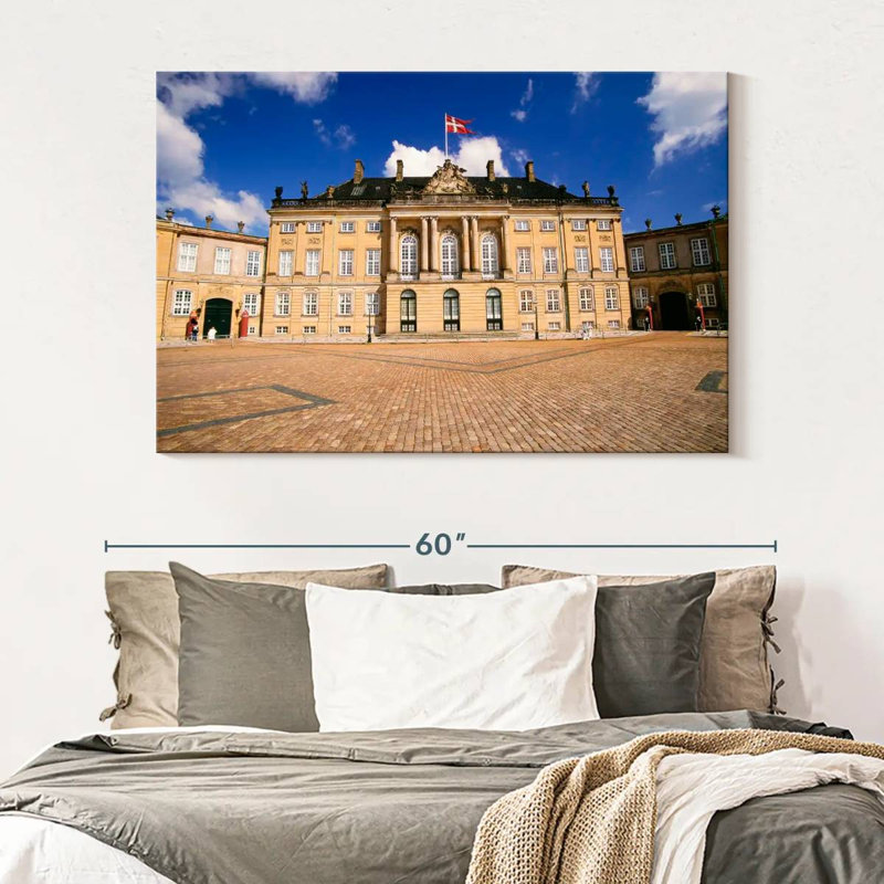 Amalienborg Palace, 34" H x 51" W