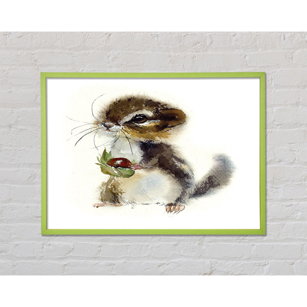 Campeaux Cute Little Chipmunk - Einzelner Bilderrahmen Kunstdrucke