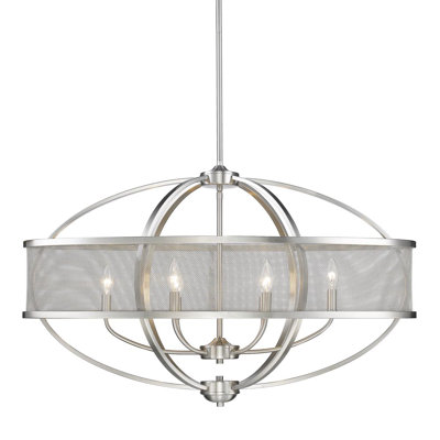 6 - Light Dimmable Chandelier