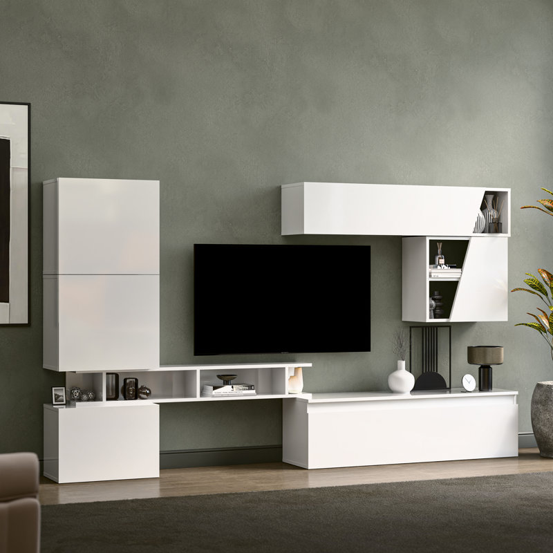 Burcharest Entertainment Centre, White