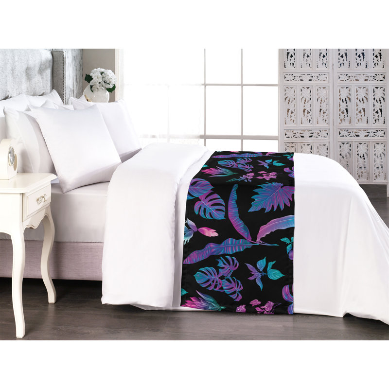 Foulard de lit Ambesonne Tropical, Très grand lit