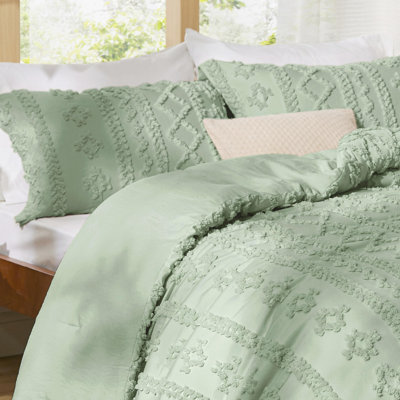 Ensemble d'édredon pour grand lit Boho