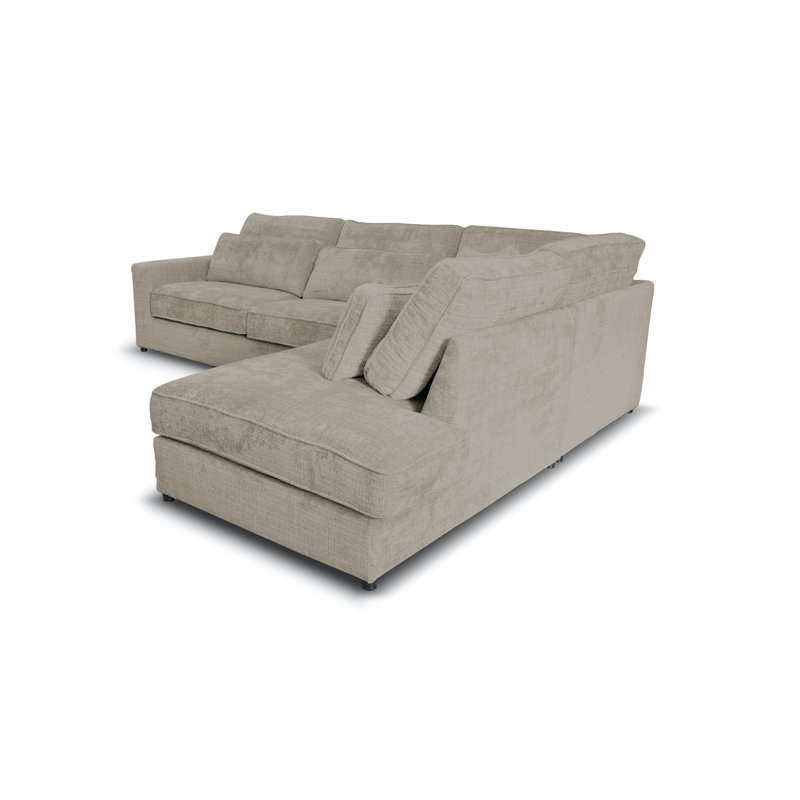 Arve 4 Seater Corner Sofa , Right Facing, Beige