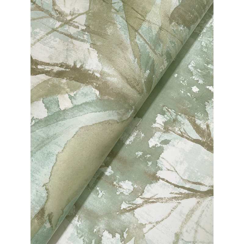 Mistwood Green Forest Wallpaper, Green