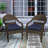 Winston Porter Indoor And Outdoor Patio Chair Cushions, 19X18 Inches, Set of 2-658561418