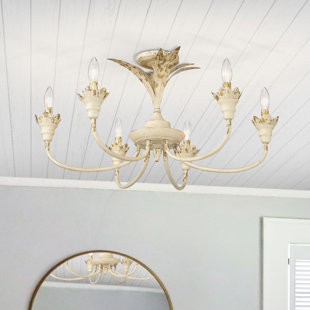 Oversized (Greater than 20" wide)Flush Mount Lighting You'll Love | Wayfair
