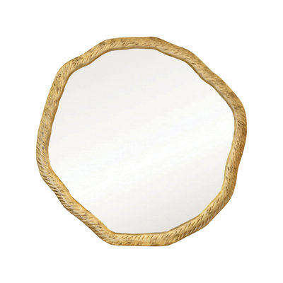 Cadence Wavy Metal Mirror
