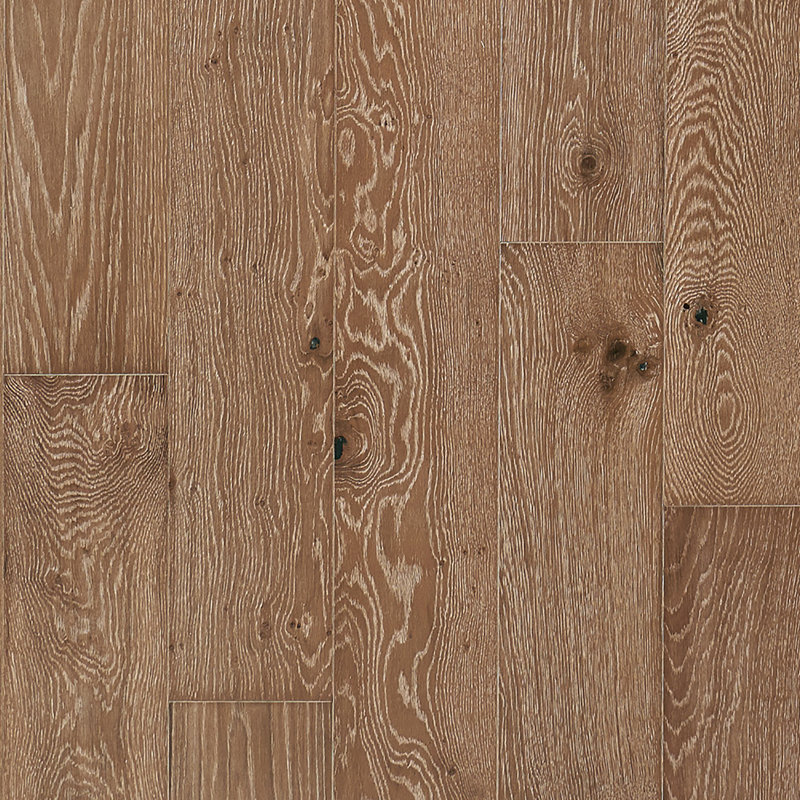 Parquet contrecollé en chêne 0,5 po x 7,5 po Latitude Park City Latitude, Danse du soleil