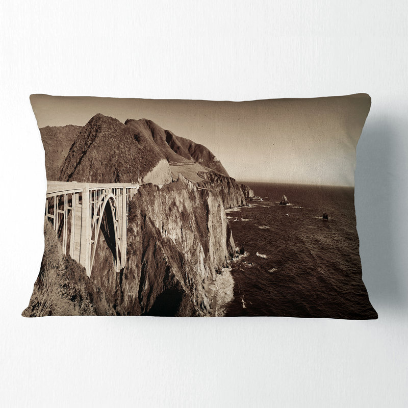 Landscape Reversible Throw Pillow