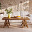 47" Solid Wood Coffee Table