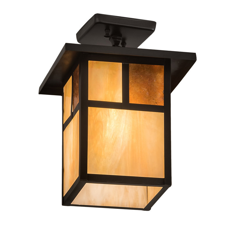 Plafonnier semi-encastré carré 12,75 po 1-light Youngblood
