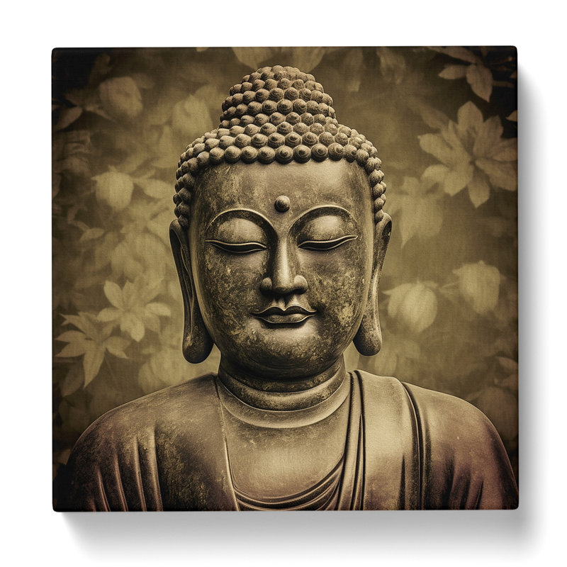 Buddha Photograph - Print, 35cm H x 35cm W x 3cm D