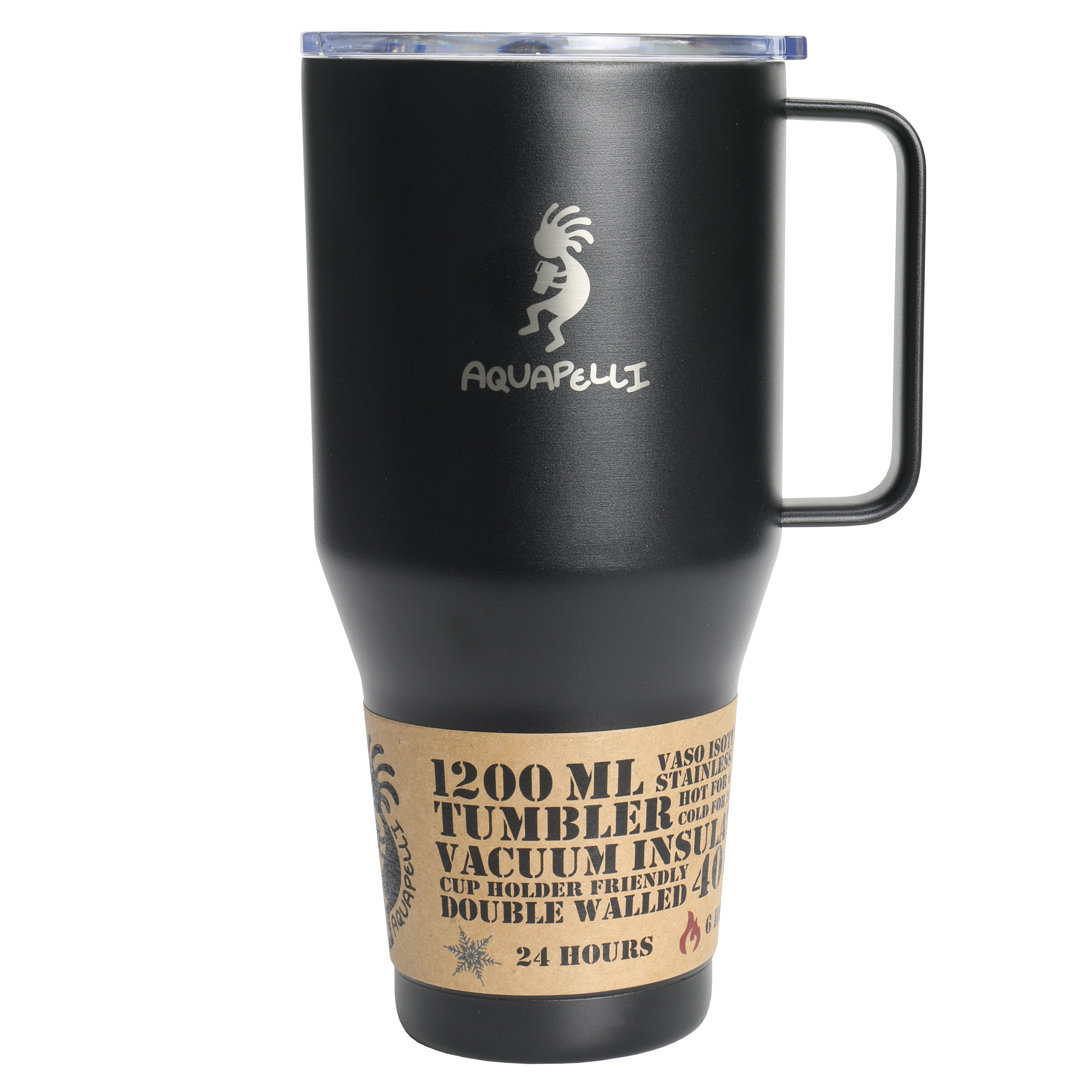 Aquapelli 40oz. Vacuum Insulated Stainless Steel Travel Mug Aquapelli