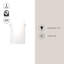 Hudson 1 - Light Flush Mounted Sconce