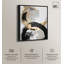 Art mural abstrait monochromatique circulaire par Art Remedy-102542177-102542179