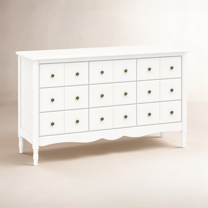 Liberty 9-Drawer Assembled Dresser, Warm White