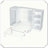 Murphy Bed Bedside Shelves Wardrobe Space-Saving Practical Functional Design,Twin