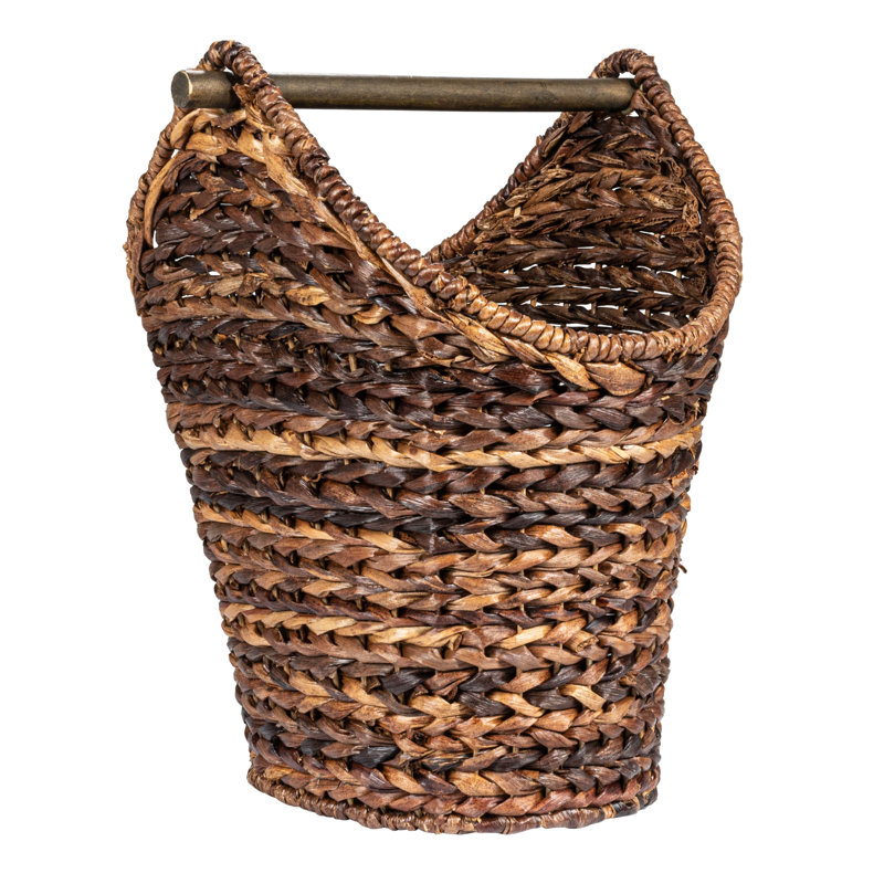 Porte-papier hygiénique sur pied Aashni, Marron foncé
