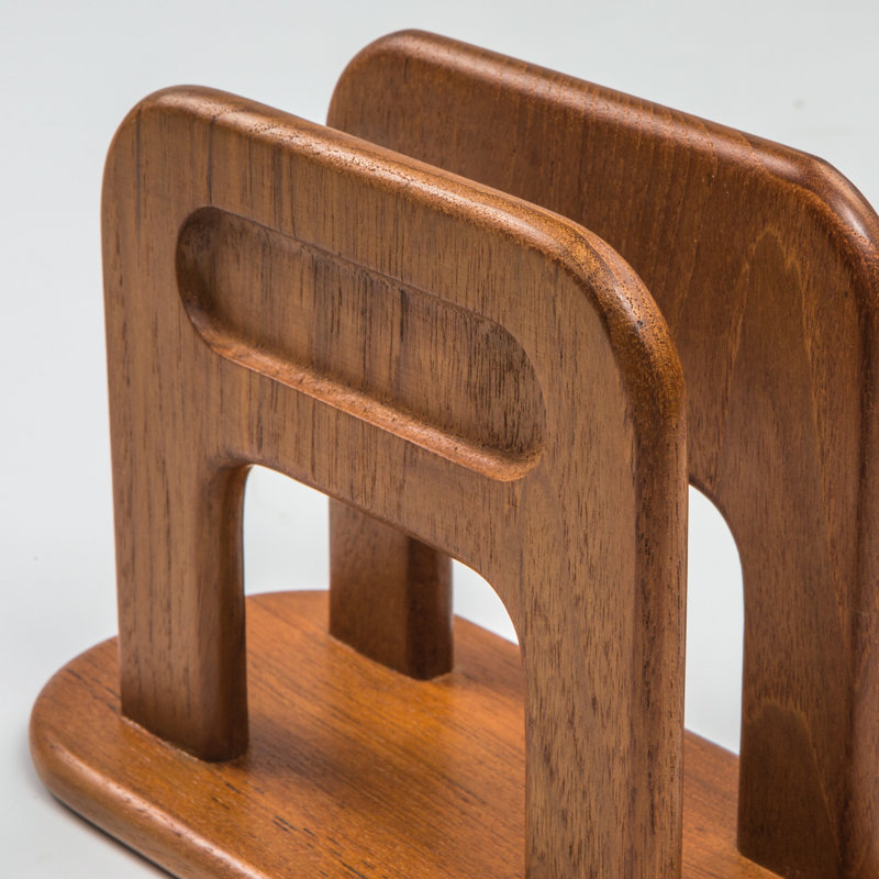 Premium Grade Teak Napkin Holder