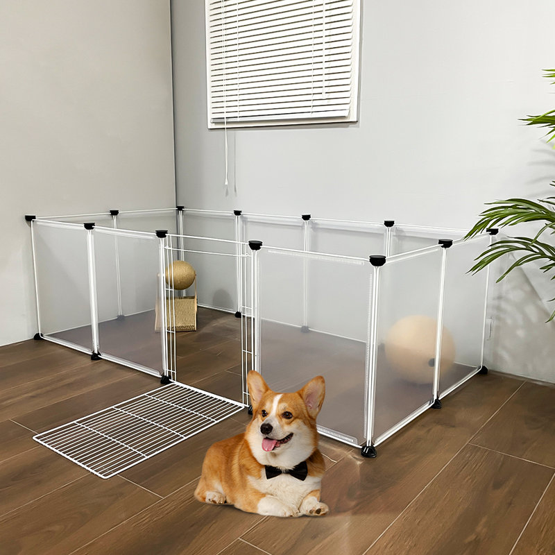 Static Pet Barrier, 75cm H x 180cm W x 90cm D