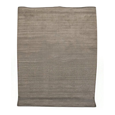 Wool Area Rug in Silver