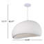 Luminaire suspendu en rotin 1 lumière Aneres Rosenstein-88545897