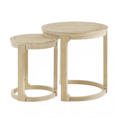Ensemble de tables basses 24 pouces 2PCS