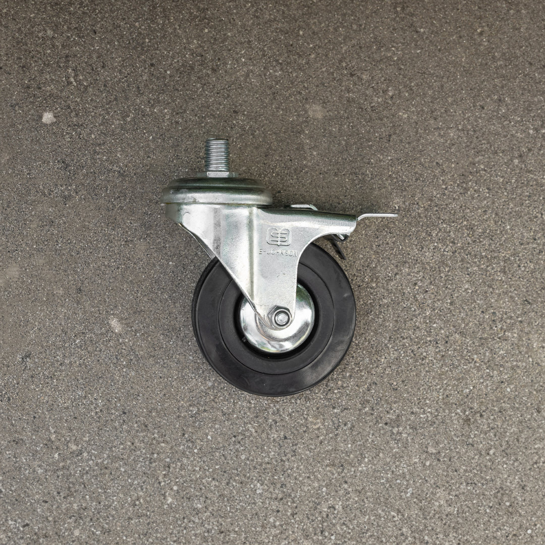 Type A Caster with Lock Permasteel