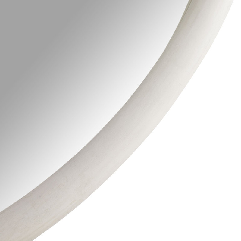 Lesley Large Mirror, White Wash