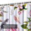 Pivoine, fleurs, plumes de Sakura, aquarelle florale rétro et romantique avec 12 crochets-1724394934