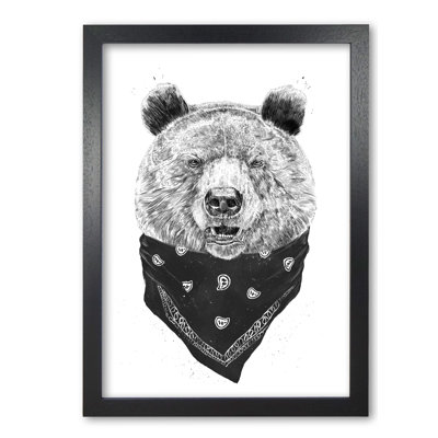 Wild Bear 1 Piece Wall Art