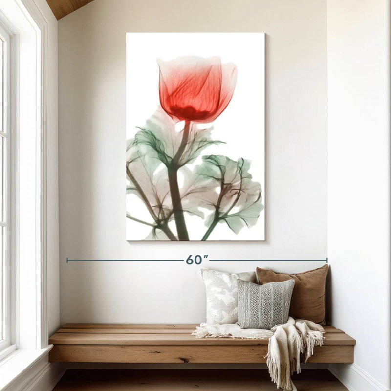 Anémone Harnek Lonely Poinciana, H 48 po x l 32 po