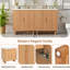 Meuble-lavabo double 60,2 po avec plateau en marbre de culture et lavabo-916729565