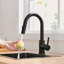 Robinets de cuisine de robinet d'évier avec douchette rétractable, robinet de préparation de mini-bar pour salle de bain-118350849