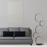 Anco 45'' Black LED Novelty Floor Lamp