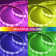 6.5ft Multicolor LED Light Strip, Create Customizable Colour Lighting, Works In Any Space