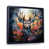 Black Floater Framed selected