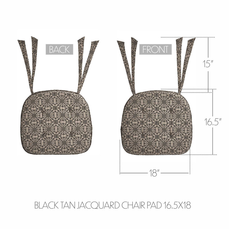  Custom House VHC Brands 1 - Piece Chair Pad