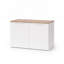 160cm Wide 4 Door Modular Sideboard Set-893792459