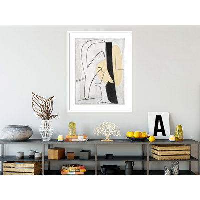 Figure by Pablo Picasso -Framed Giclee Print