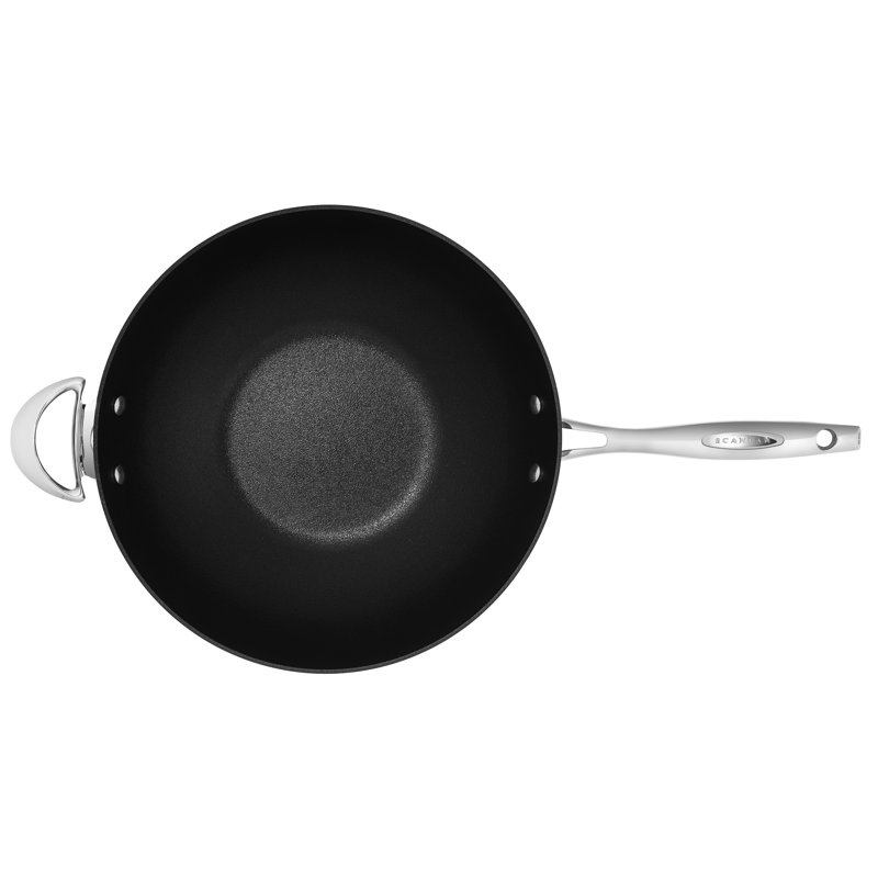 SCANPAN Haptiq 12.5'' Non-Stick Aluminum Wok