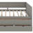 Full Size Daybed With Drawers And Shelves-1695000368