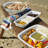 Puro 15" Triple Section Server - Whitewash