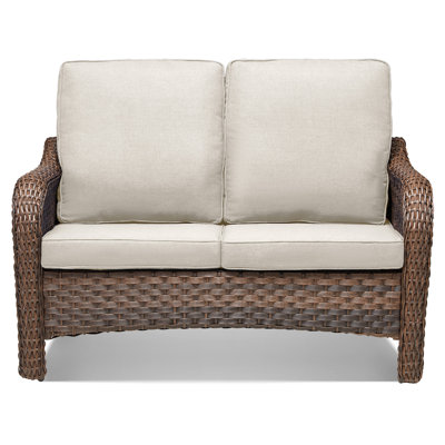 50'' Wicker Outdoor Loveseat