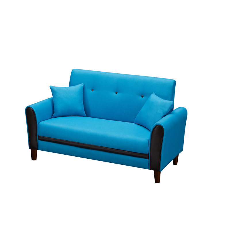 Causeuse Aleyska, Polyester bleu