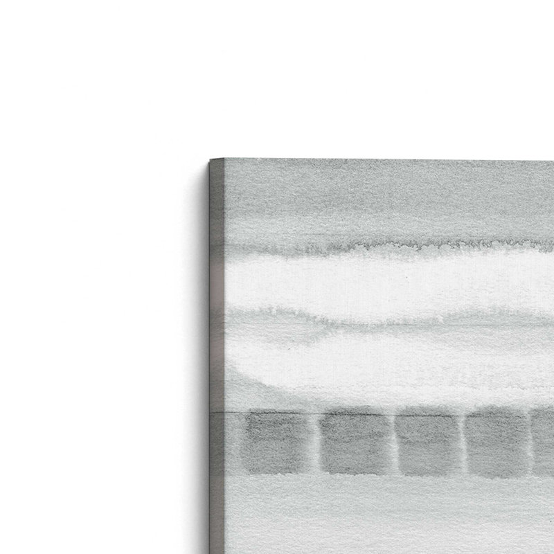 Impression sur toile Soft Gradient Stripes II, H 18 po x l 12 po x P 1,25 po, Toile tendue