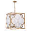 Luminaire suspendu carré 4 lumières Angelo-23078180-23078181