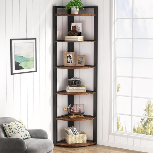 Corner Bookcases You'll Love | Wayfair