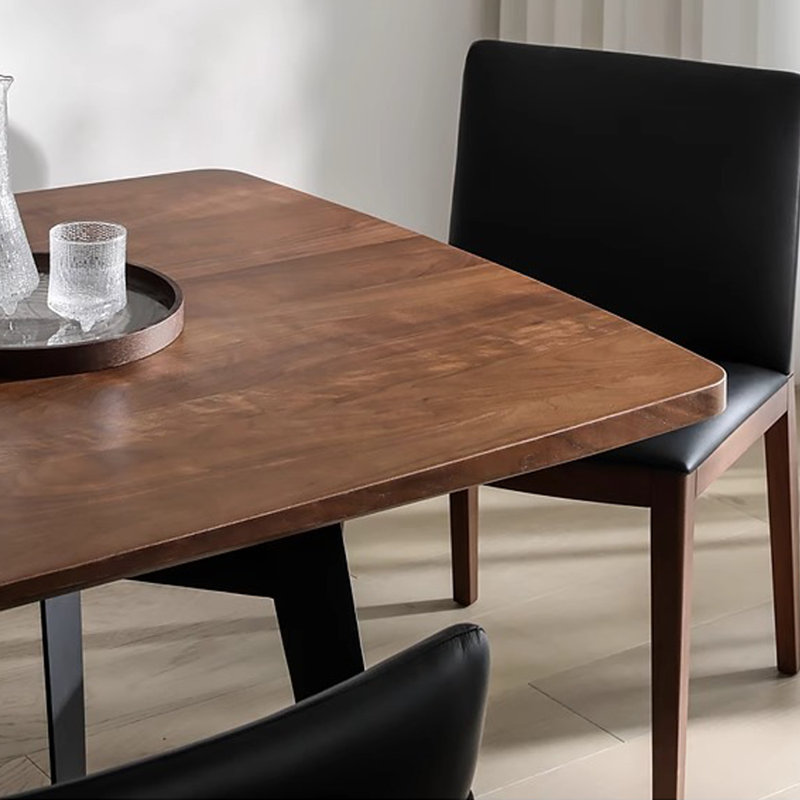 Nordic modern simple dining table, 29.53"H x 78.74"L x 35.43"W
