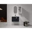 Armoire murale moderne pour salle de bain, 12 po, portes à fermeture douce, rangement pratique fermé de 12 po, apparence